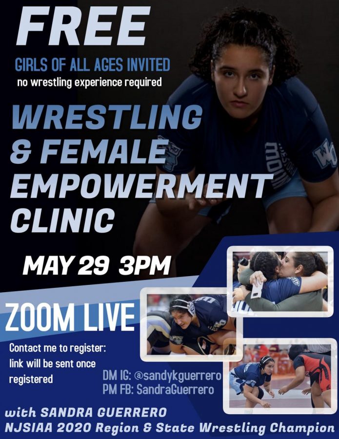 Sandra Guerrero To Hold a Free Wrestling Clinic Via Zoom on May 29