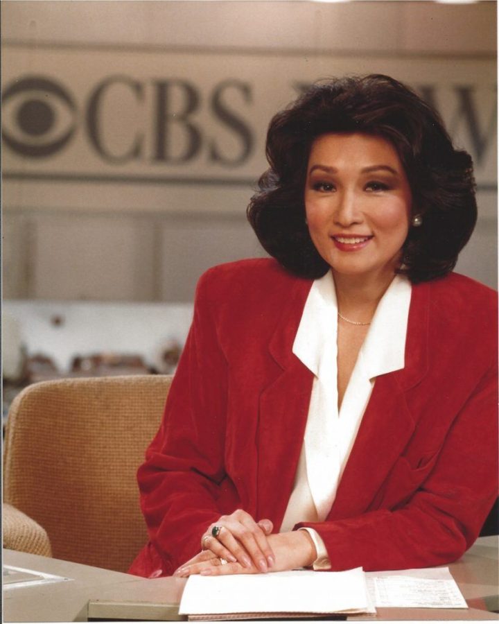 Chung+broke+barriers+by+becoming+the+first+woman+to+anchor+CBS+Evening+News
