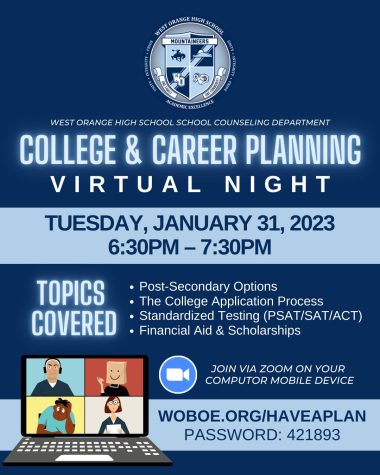College and Career Planning Virtual Night!