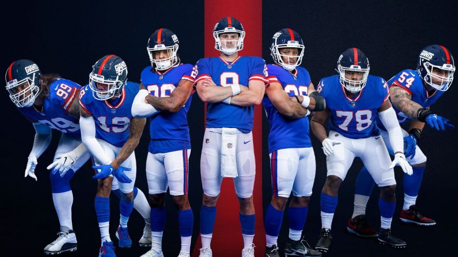 Giants+in+their+throwback+jerseys.