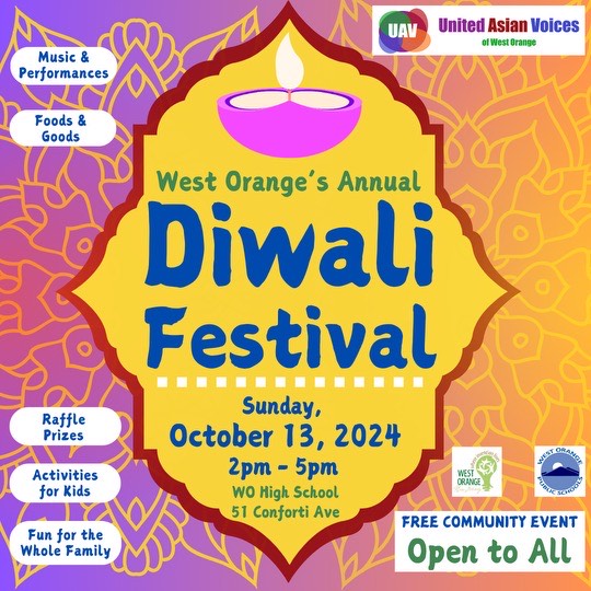 West Orange Diwali Festival 2024